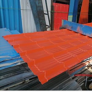 ورق شیروانی طرح سفال جنوا ضخامت ۴۸ و ۵۰ رنگی