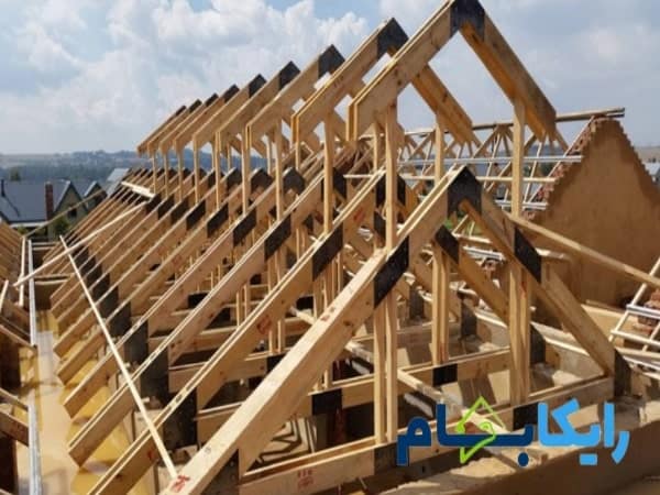 عمر مفید سقف شیروانی چوبی